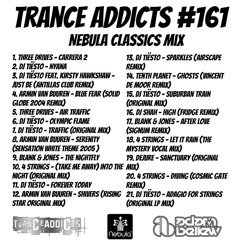 Trance Addicts Sunday #161 Nebula Records - Classic Trance Vinyl Mix
