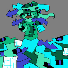 Rain made off cubes (Geometry dash final boss theme)