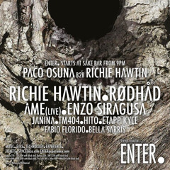 Richie Hawtin b2b Paco Osuna  - Live at ENTER. Sake 09-07-2015