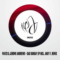 IM215 - Pavzo & Jerome Andrews - SAD SUNDAY EP incl. Aney F. Remix