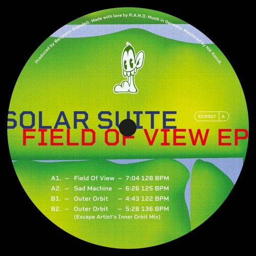 Premiere: Solar Suite - Outer Orbit (Escape Artist's Inner Orbit Mix) [Echocentric Records]