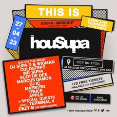 MARCUS DAMON FEAT. MR TERMINAL 4 @ THIS IS HOUSUPA April 2023