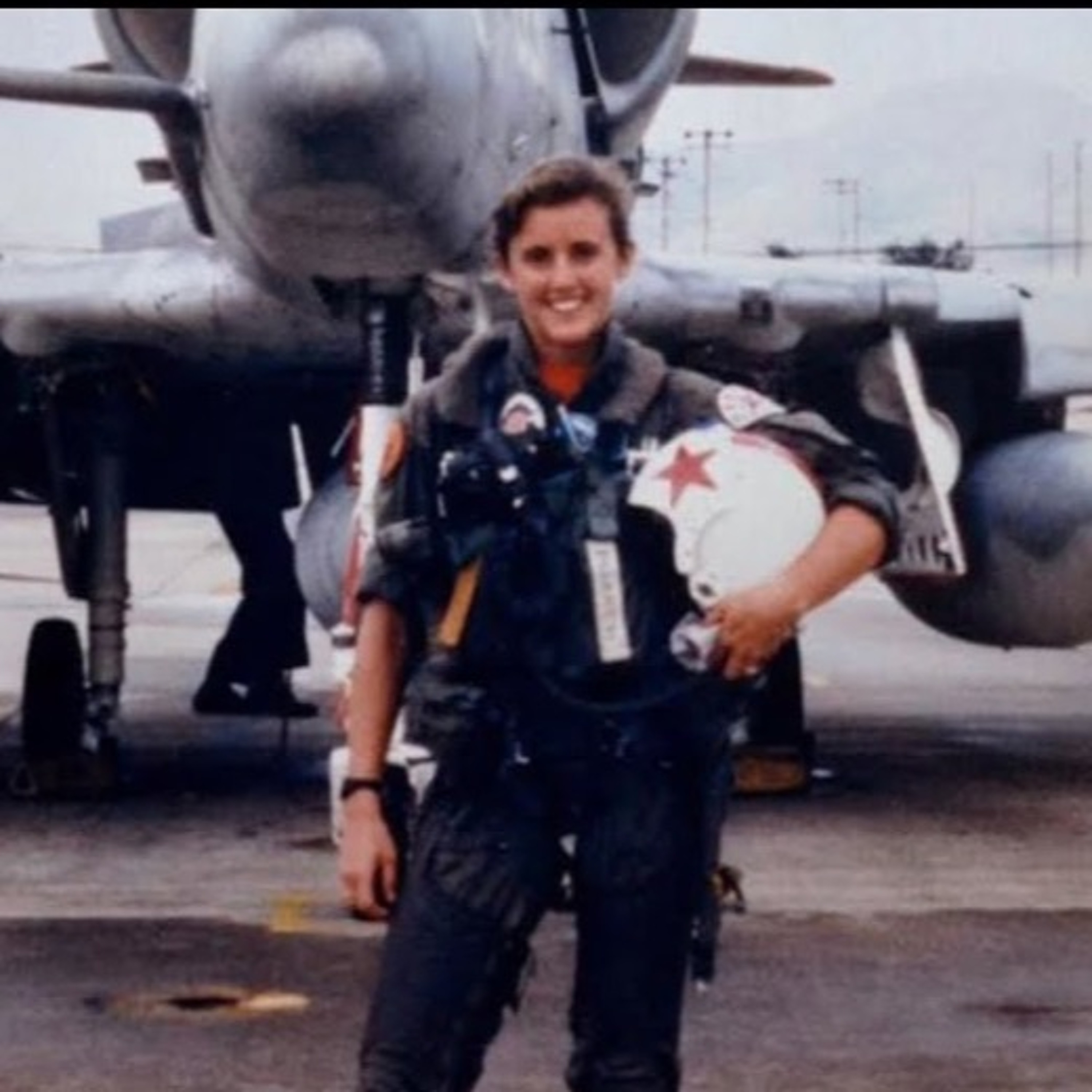 Roll Call - Julie "Casper" Macholz retired Naval aviator who help rescue a drowning man episode artwork