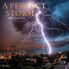 Access [EPUB KINDLE PDF EBOOK] A Perfect Storm 2018 12 x 12 Inch Monthly Square Wall