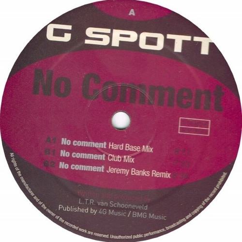 G - Spott - No Comment (Lucas Deyong Bootleg) [PREVIEW]