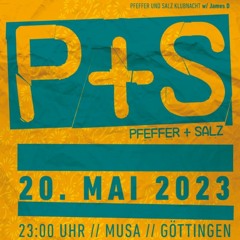 P+S Klubnacht w/ James D - JAMES D