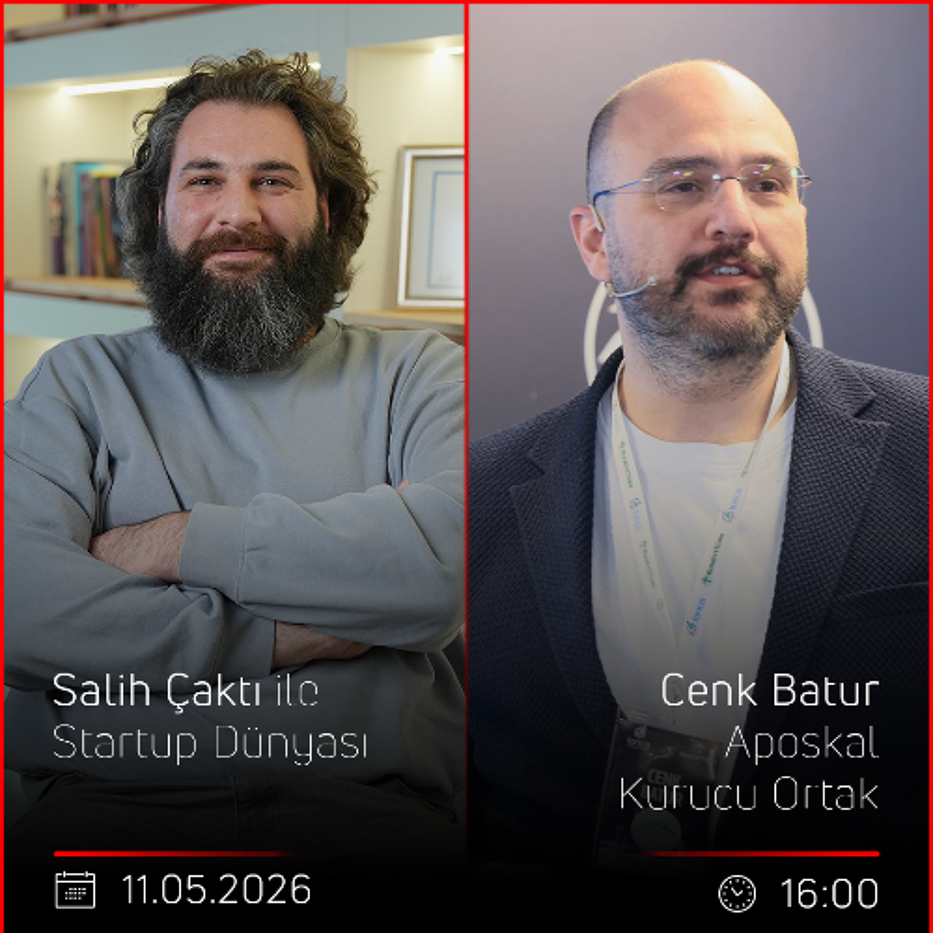 Cenk Batur - Salih Çaktı ile Startup Dünyası episode artwork