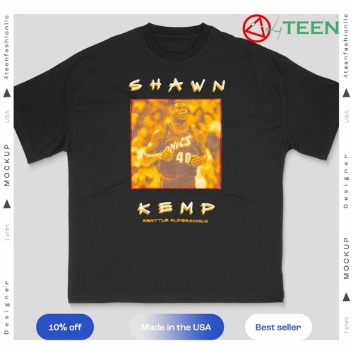 Seattle SuperSonics Shawn Kemp Superstar shirt