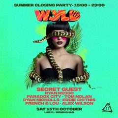 WYLD Summer Closing Party | 15/10/22 | Alex Wilson
