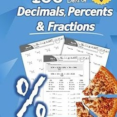 [[ Humble Math - 100 Days of Decimals, Percents & Fractions: Advanced Practice Problems (Answer