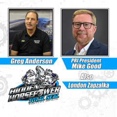 PRI 2024 - Greg Anderson,  PRI President Mike Good, and London Zapzalka
