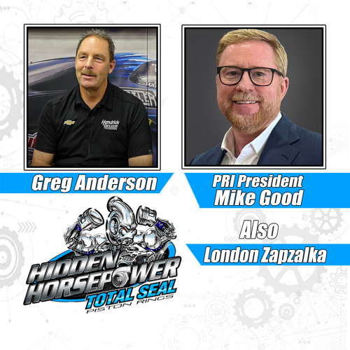 PRI 2024 - Greg Anderson,  PRI President Mike Good, and London Zapzalka