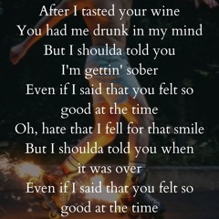 DRUNK IN MY MIND🎤