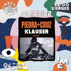 KLAUSER / dj set / piedra+cruz x rave de casa x radio usach