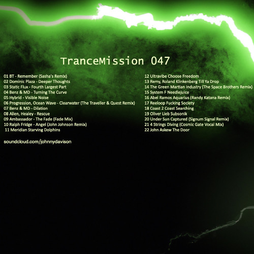 Johnny Davison - TranceMission 047