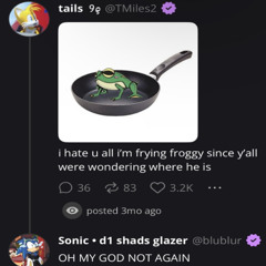 *:･ﾟ✧*:･ﾟ i am evil big the cat tails watch your back i will find you (◣_◢)