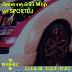 Genome 6.66 Mbp w/ Sport DJ on Baihui Radio
