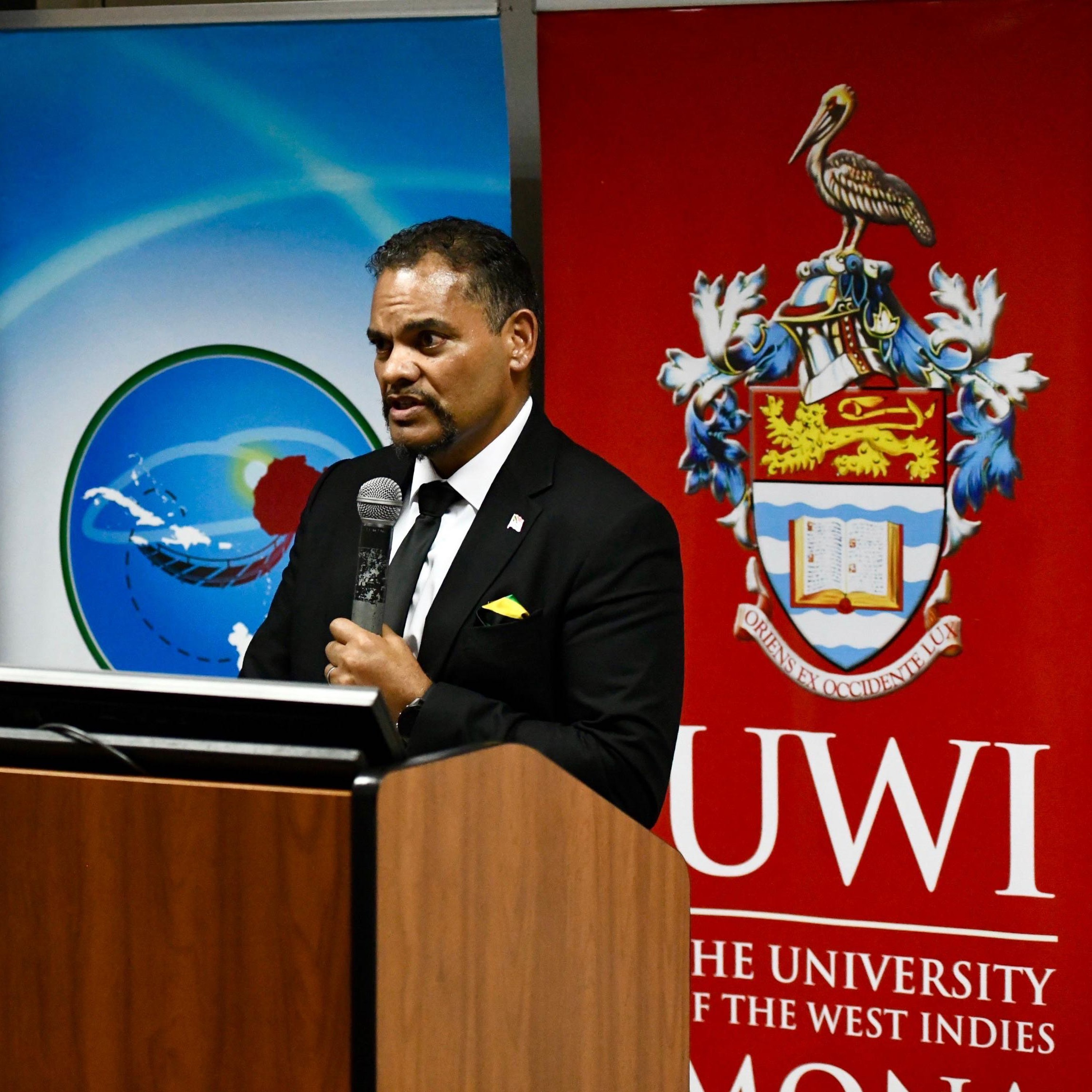 DEPUTY MINISTER ALVIN BOTES UWI PUBLIC LECTURE