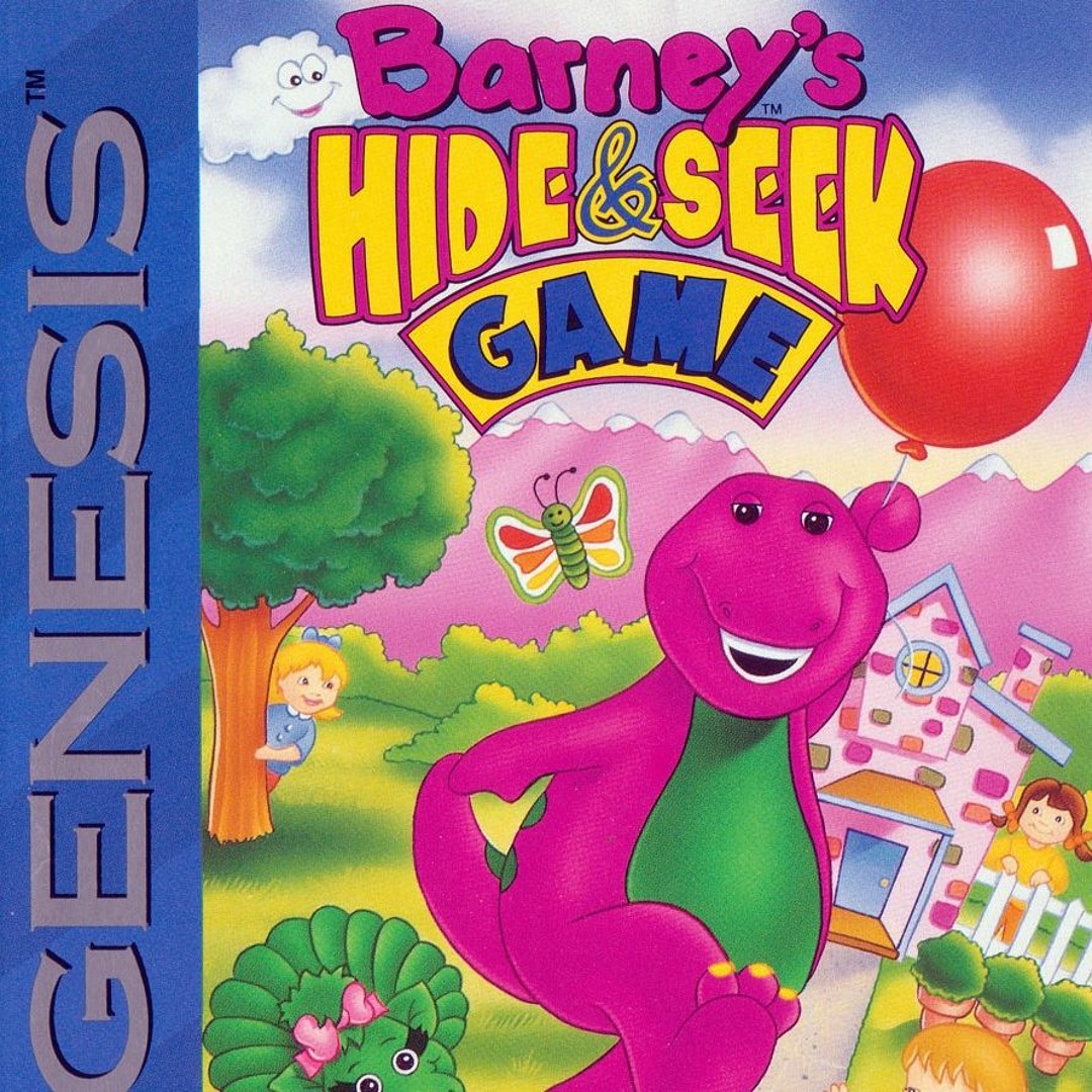 Nintendo Switch SEGA GENESIS Barney's HIDE & SEEK GAME Sega Genesis Barney's Hide & Seek Game, Boxed with Instructions