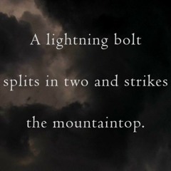 A Lightning Bolt [naviarhaiku337]
