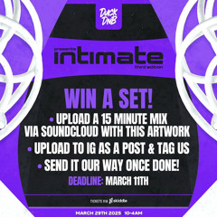 DUCK DNB PRESENTS INTIMATE THIRD EDITION YOGI COMP ENTRY