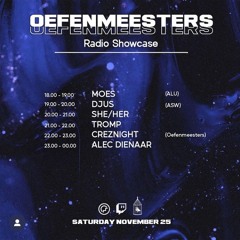 Oefenmeesters invite: Alec Dienaar [BCR25/11/23]