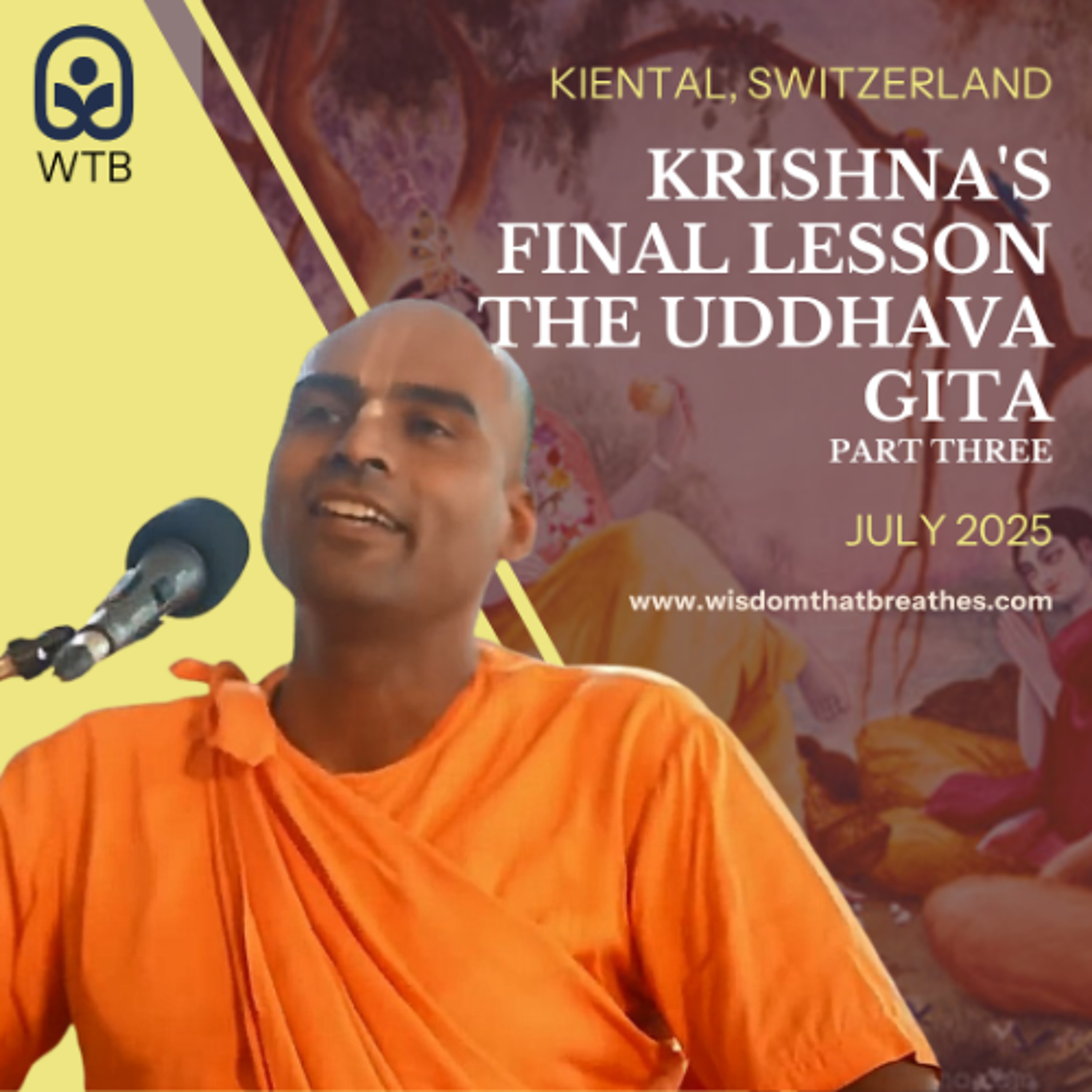 Krishna's Final Lesson | The Uddhava Gita | Kiental, Switzerland | Svayam Bhagavan Keshava Maharaja
