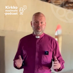 Piispa Teemu Laajasalo Namibiassa Martti Rautasen jalanjäljissä