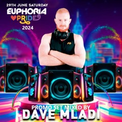 Euphoria Dublin Pride 2024 Podcast with DJ Dave Mladi