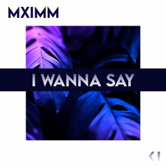MXIIM - I Wanna Say (Original Mix)