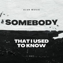 ALUR - Somebody That I Used To Know (FILTERED) AFRO HOUSE