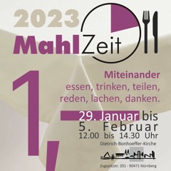 Gottesdienst zum Abschluss der MahlZeit 2023 mit Carsten Fürstenberg