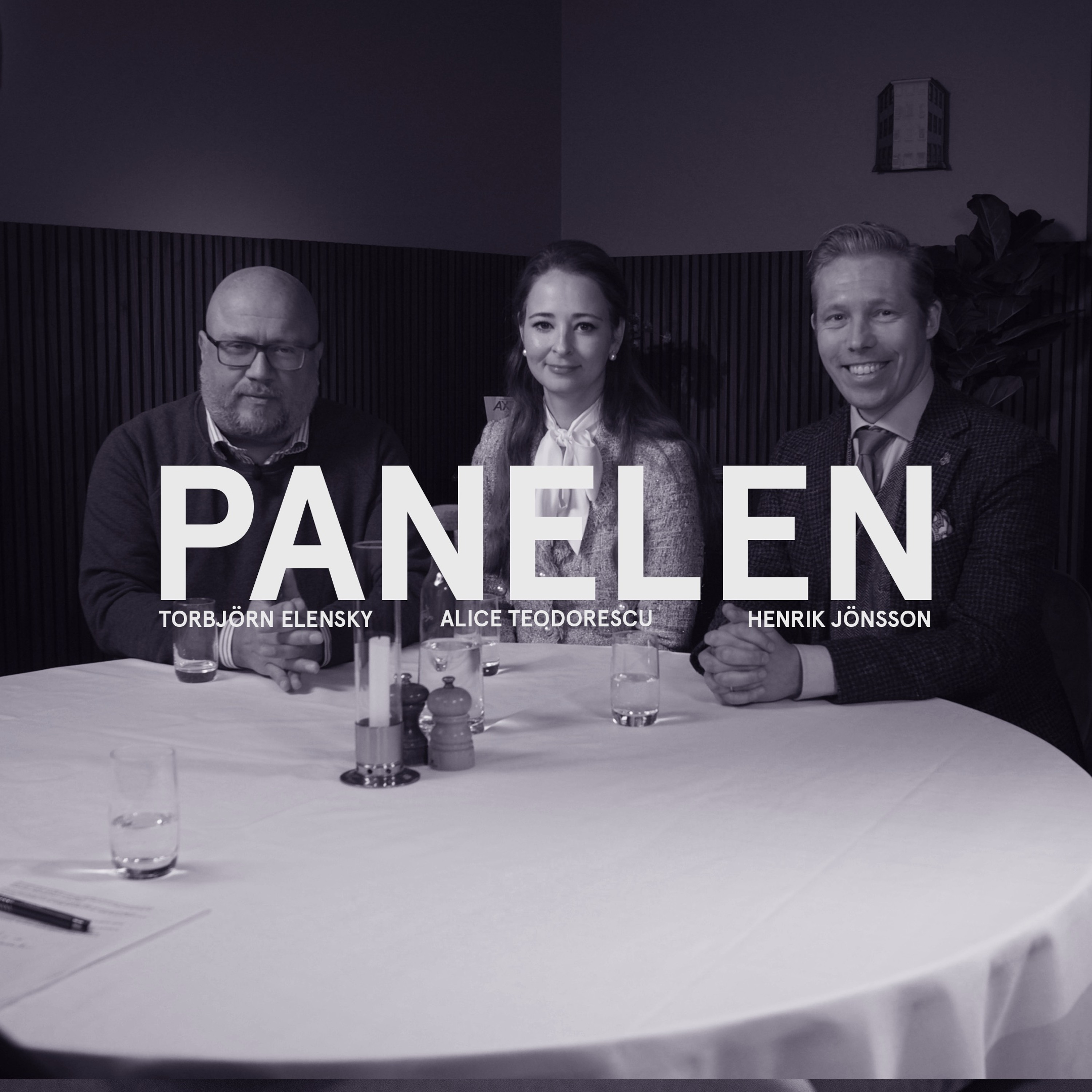 Podcastbild: Panelen 2023 – Finland före in i Nato, Sverige i ekonomiska bottenligan och Egyptsons avhandling
