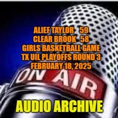 Clear Brook vs. Alief Taylor girls Basketball game February 18, 2025