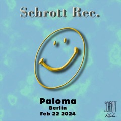 SCHROTT Rec. Presents: FYII B2B Hoppenstedt - Vinyl Only @ Paloma Bar 22.02.24