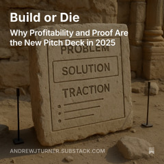 Build or Die : Why Profitability and Proof Are the New Pitch Deck in 2025