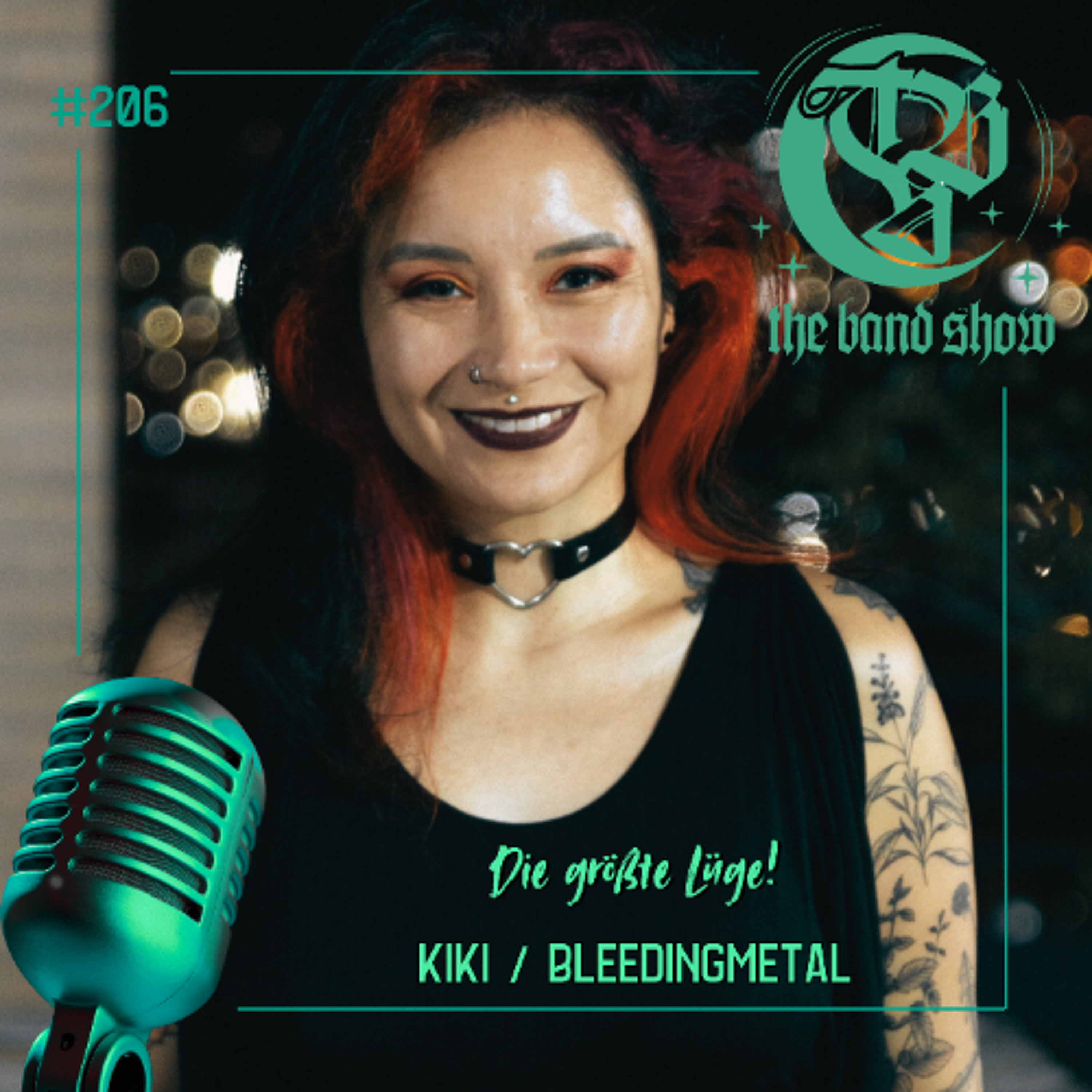 #206 - Die große Lüge - Menschenrechte im Metal mit Kiki/BLEEDINGMETAL episode artwork