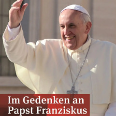 Gebetskarte zum Andenken an Papst Franziskus erschienen