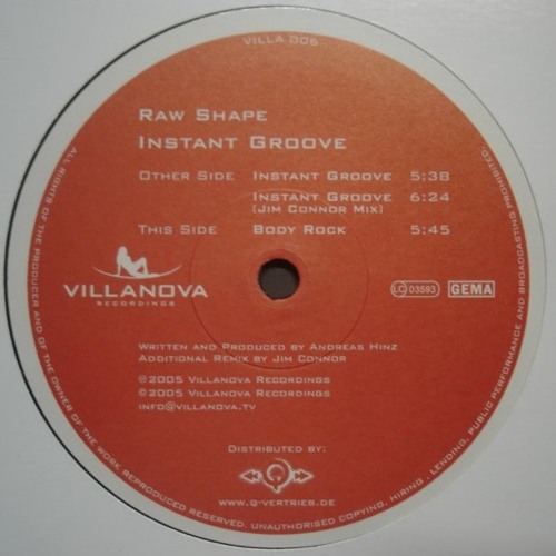 Raw Shape - Instant Groove (Original Mix)