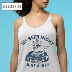 10 Cent Beer Night Cleveland Ohio June 4 1974 Cleveland Guardians Baseball Shirt