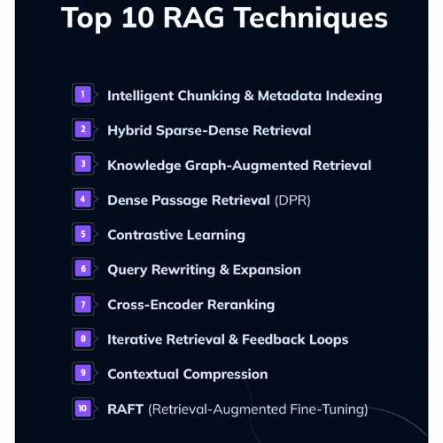 Top 10 RAG Techniques for Your AI Project