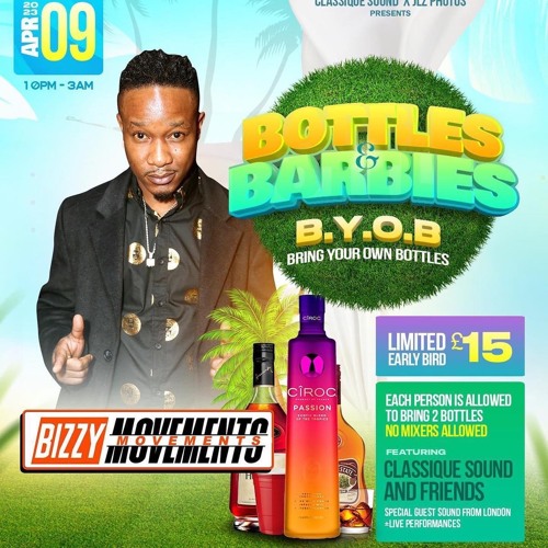 @BIZZYMOVEMENTS LIVE @ BOTTLES & BARBIES PARTY (AFROBEATS & DANCEHALL MIX 2023)