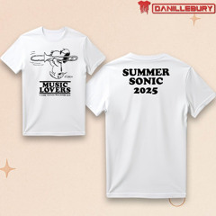 Summer Sonic × Peanuts Collaboration Tee