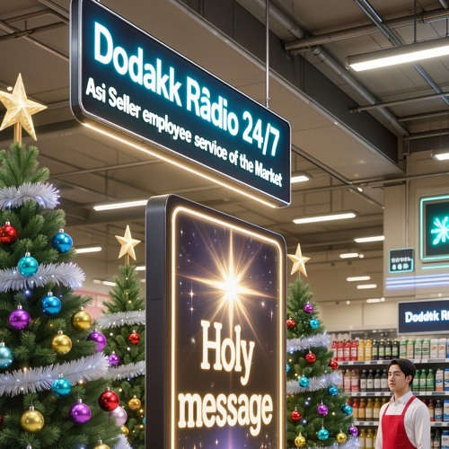 “Holy Message between Christmas trees wav Dodakk Rádio 24/7