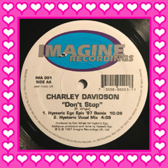 Charley Davidson - Don't Stop (Hysteric Ego Vocal Mix)