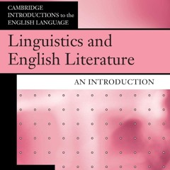 get⚡[PDF]❤ Linguistics and English Literature: An Introduction (Cambridge Introd