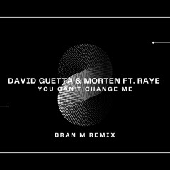 David Guetta, Morten, Raye - You Can't Change Me (Bran M Remix)