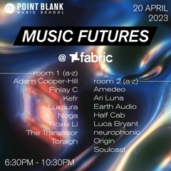 “Music Futures” @FABRIC, LONDON x POINT BLANK (Room 2 / Showcase, 20th of April 2023) (Snippet)