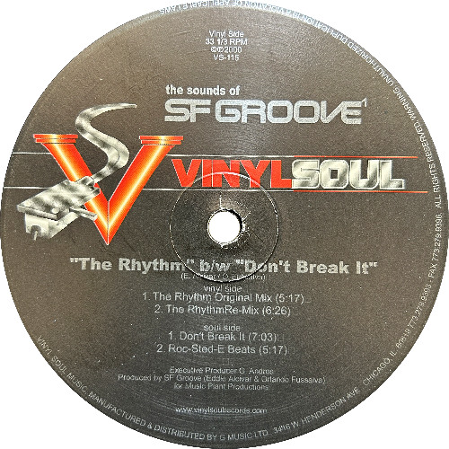 SF Groove - Don´t Break It (2000)