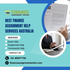 Best Finance Assignment Help Services Australia